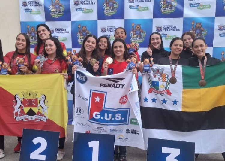 A equipe conquistou o 3º lugar no geral feminino. Foto - Reprodução/Divulgação.