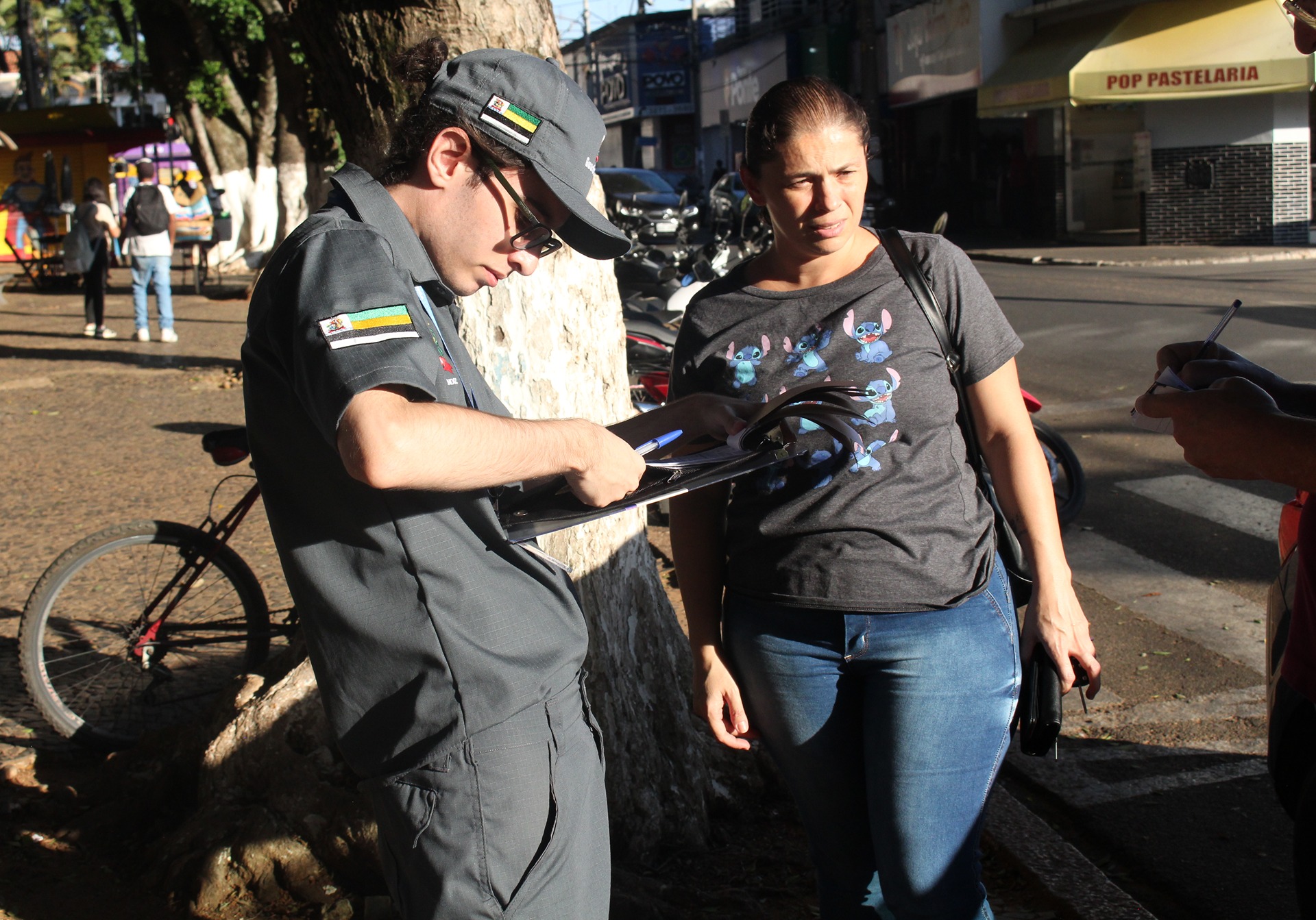 A oportunidade é voltada a jovens que atuarão junto ao estacionamento rotativo na área central. Foto - Arquivo Jornal Correio