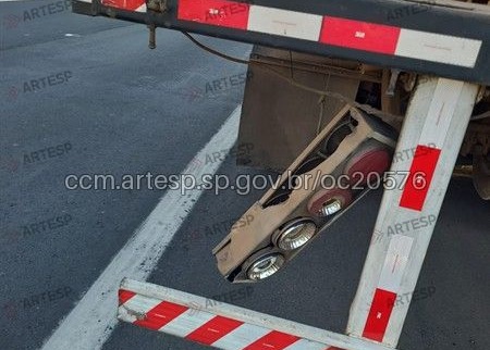 A vítima foi encaminhada para atendimento hospital. Foto - Reprodução/Artesp