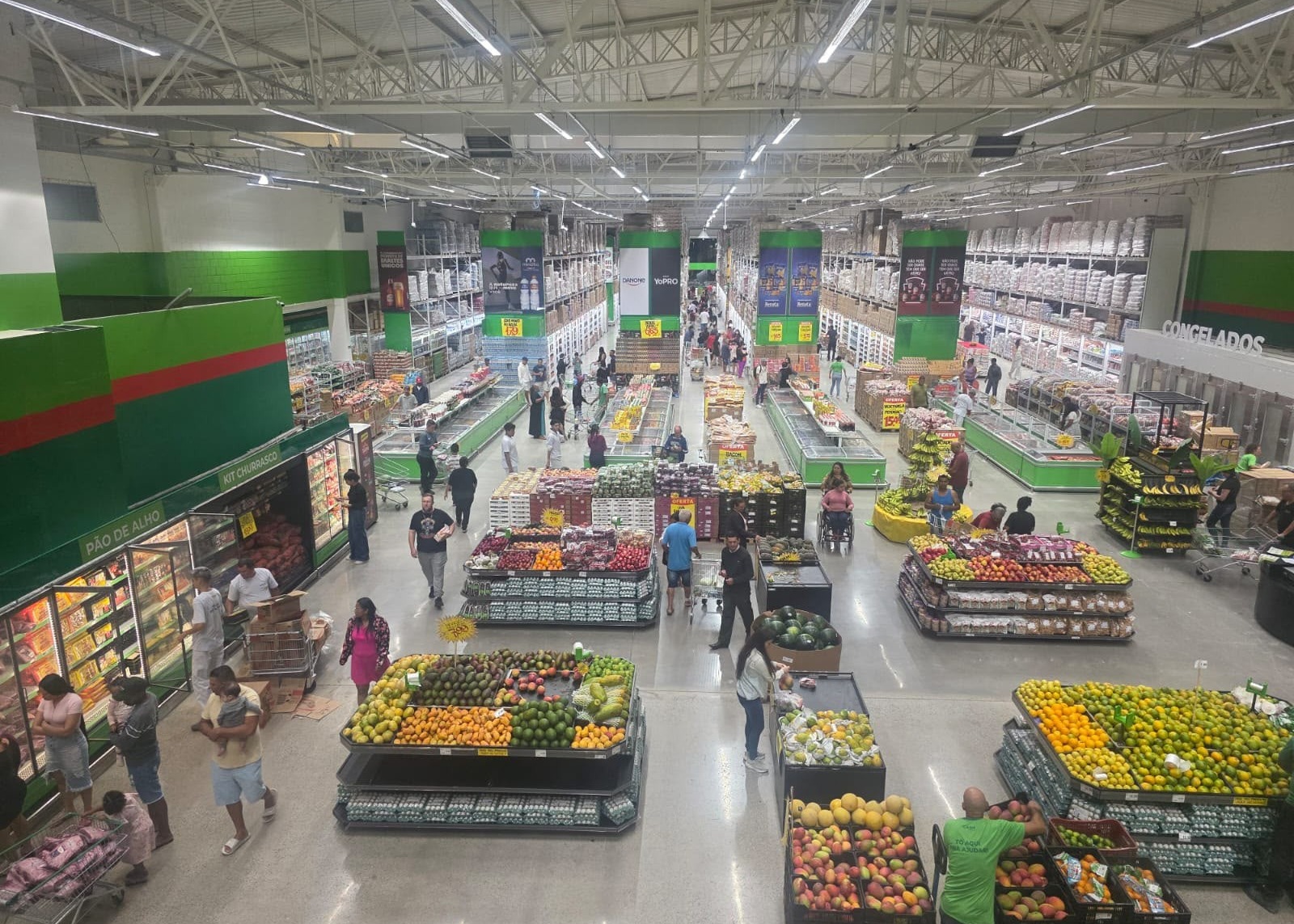 Cash Atacado tem previsão de inauguração em novembro, na Vila Carolina. Foto - Reprodução/Divulgação