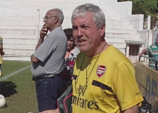 Mesmo após deixar as competições, Esquerdinha continuou ligado ao esporte na cidade. Foto - Reprodução/Internet