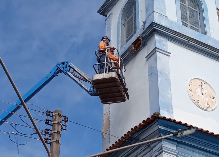 Segundo a Diocese, as medidas visam conter possíveis danos estruturais. Foto - Reprodução/Divulgação