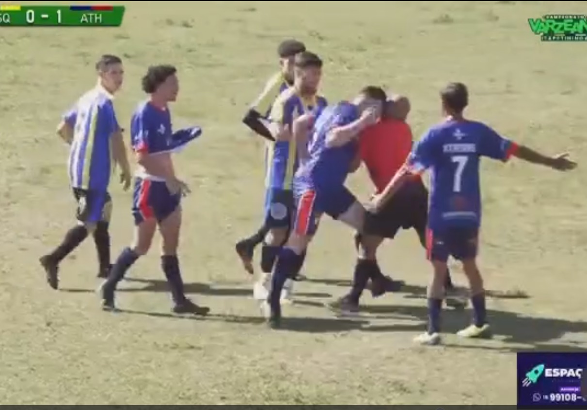 O clube anunciou que o atleta está banido do clube após o ocorrido. Foto - Reprodução/Internet