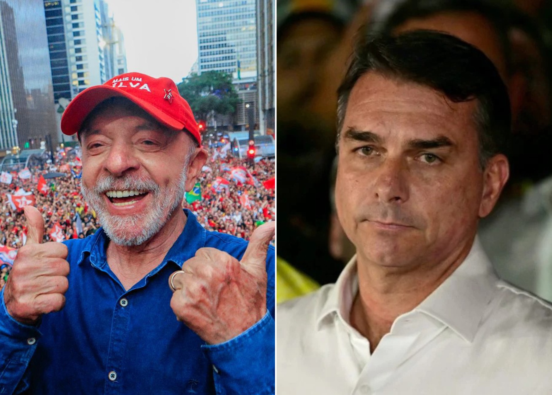 Em comparação com o 1° turno, Lula ampliou sua votação em 33,7% na cidade, enquanto Flávio Bolsonaro teve crescimento de 7,5%. Foto - Reprodução/Internet