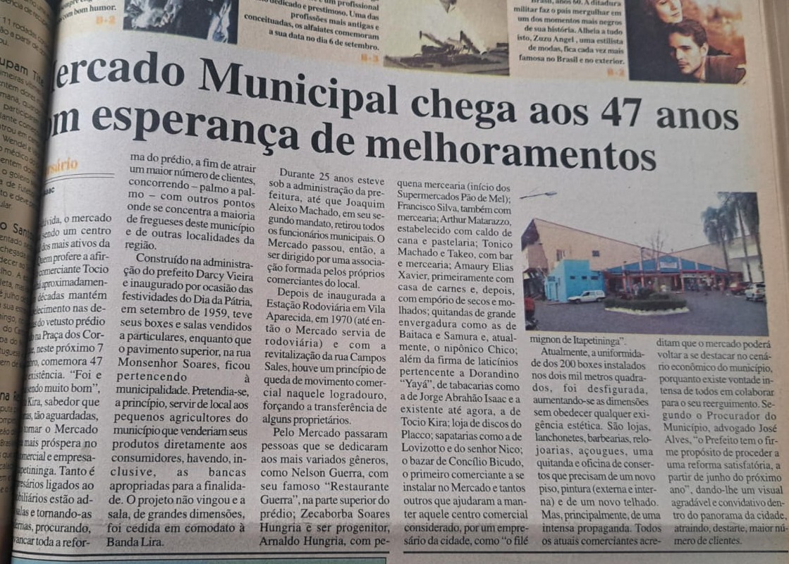 Foto - Arquivo Jornal Correio. 