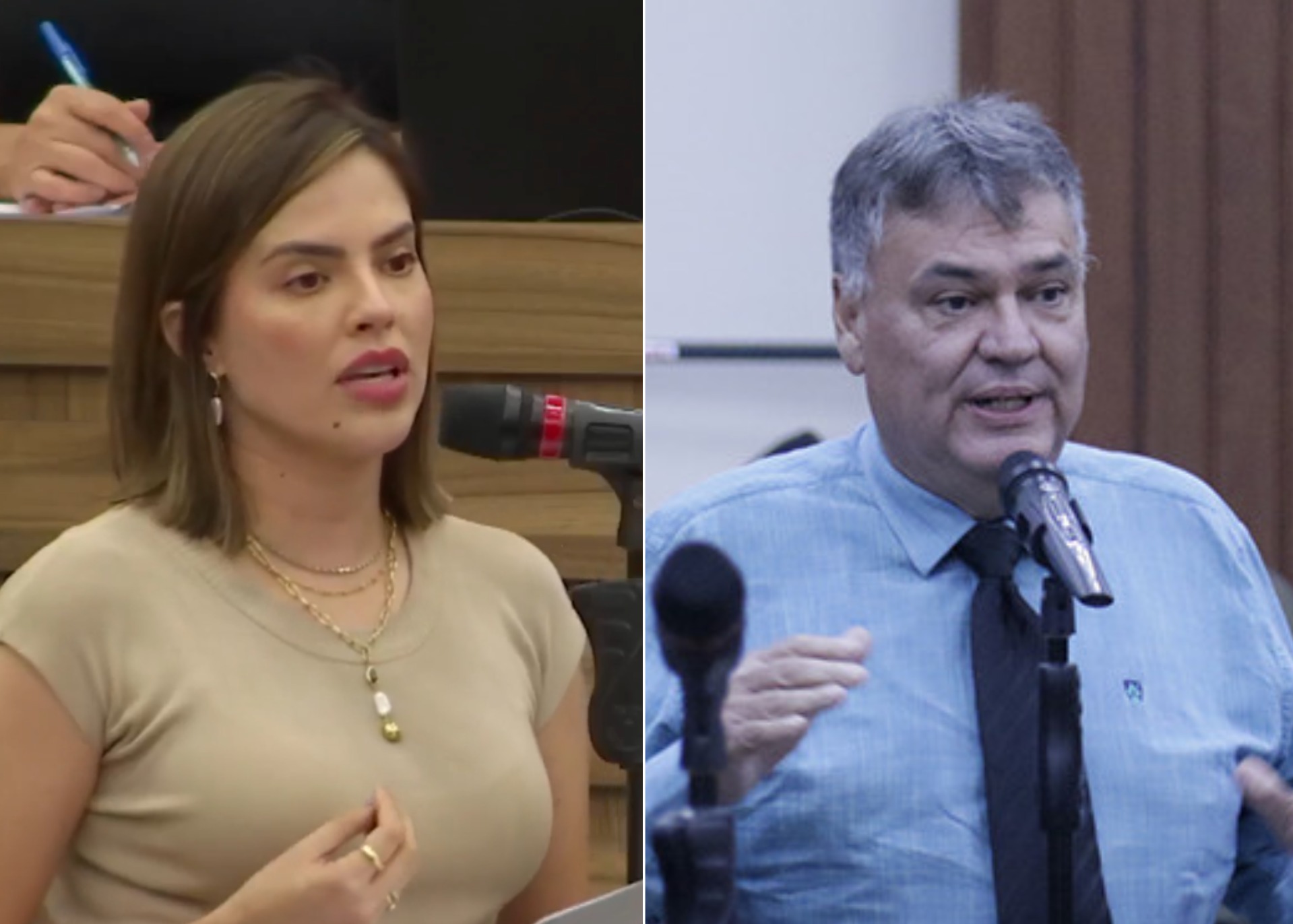 Uma discussão entre Júlia Nunes e Itamar Martins repercutiu nas redes após a vereadora divulgar um trecho em que é chamada de “menina”. Foto - Arquivo